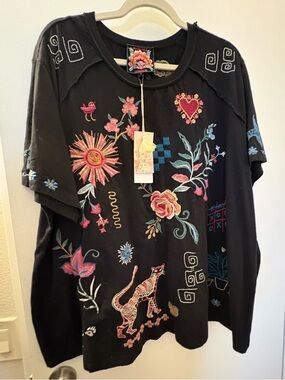NWT Johnny Was Tee 3X